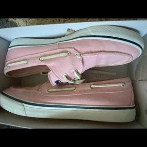 Sperry top sider boat shoes PINK 9.5